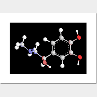 Adrenaline Molecule Posters and Art